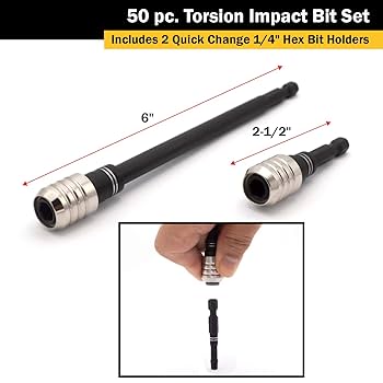 ヴィーダ　加工代 Amazon | Titan 16251 ねじりインパクトビットセット(50ピース